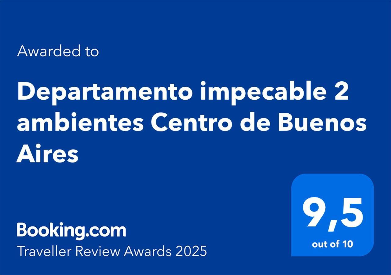 Departamento Impecable 2 Ambientes Centro De Buenos Aires Apartment Ngoại thất bức ảnh